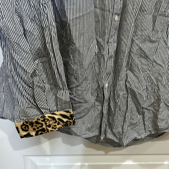 Lucky and bless striped men’s top 2X - Picture 4 of 6